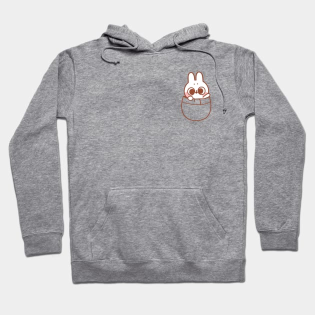 Pocket Bunny Hoodie by pocketpeaches